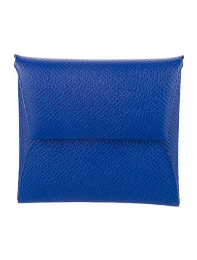 Pre-owned Hermes 2023 Bastia Verso Coin Pouch In Multi