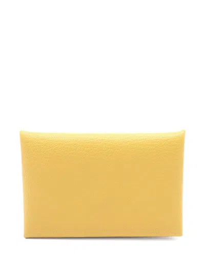 Pre-owned Hermes 2023 Calvi Coin Purse