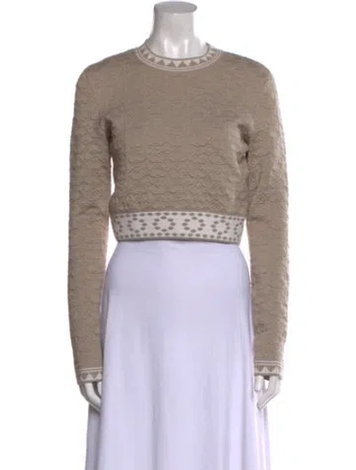 Pre-owned Hermes 2023 Cashmere Sweater In Neutral