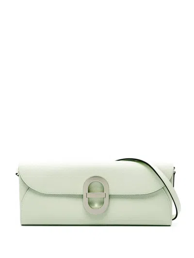 Pre-owned Hermes 2023 Chaîne D'ancre Clutch Bag In Green