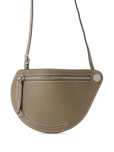 Pre-owned Hermes 2023 Epsom Petite Course Crossbody Bag In Brown