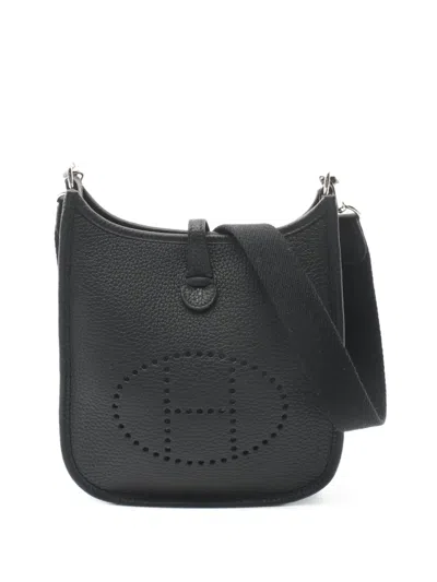 Pre-owned Hermes 2023 Evelyn Pm Handbag In Black
