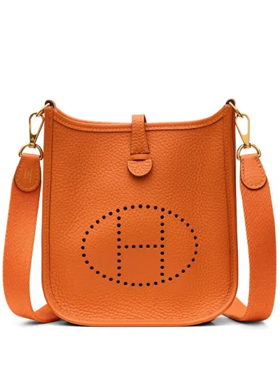 Pre-owned Hermes 2023 Evelyne Tpm Shoulder Bag In Orange