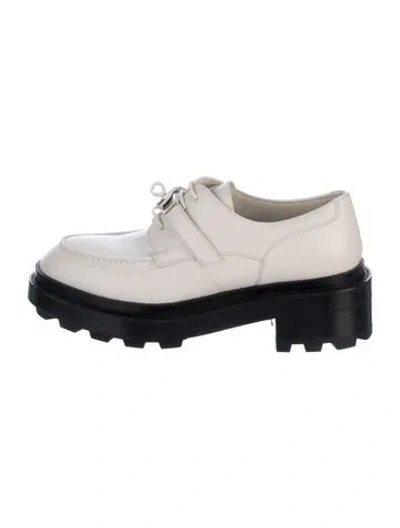 Pre-owned Hermes 2023 First Loafers In Neutrals
