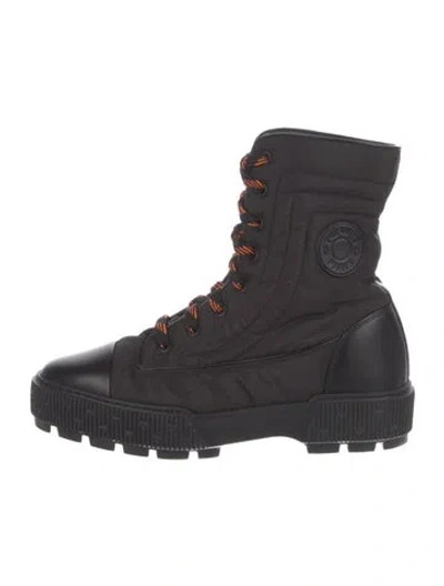 Pre-owned Hermes 2023 Fresh Combat Boots In Black