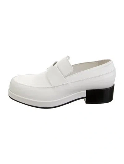 Pre-owned Hermes 2023 Gatsby Loafers In White