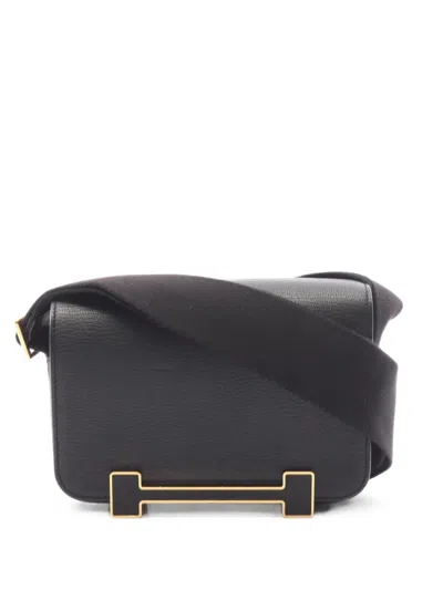 Pre-owned Hermes 2023 Geta Shoulder Bag In 黑色