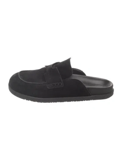 Pre-owned Hermes 2023 Go Loafers In Black