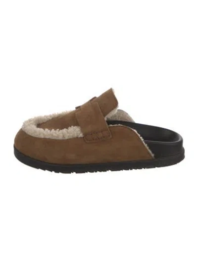 Pre-owned Hermes 2023 Go Mules In Neutrals