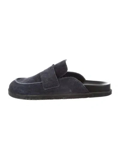 Pre-owned Hermes 2023 Go Slides In Black