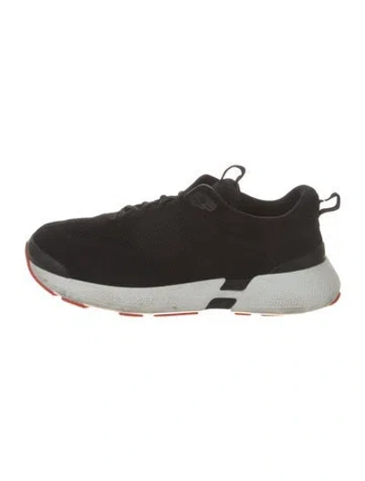 Pre-owned Hermes 2023 H Logo Athletic Sneakers In Black