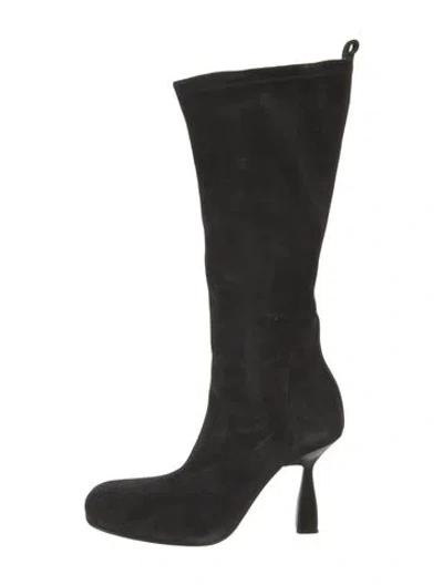 Pre-owned Hermes 2023 Halo Boots In Black
