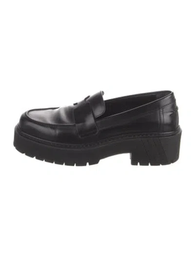 Pre-owned Hermes 2023 Hitch Loafers In Black