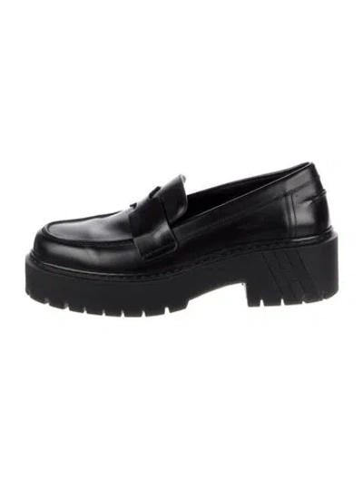Pre-owned Hermes 2023 Hitch Loafers In Black