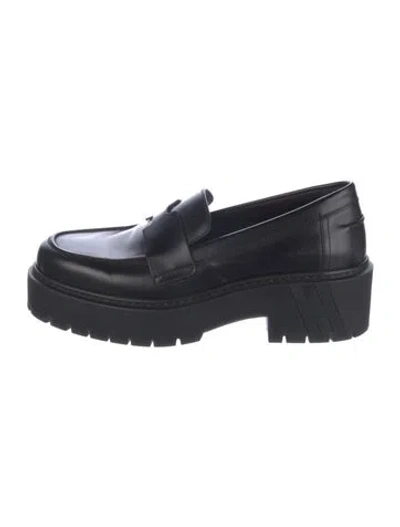 Pre-owned Hermes 2023 Hitch Loafers In Black