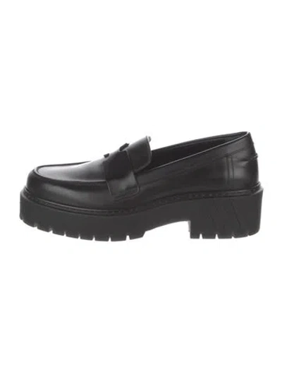 Pre-owned Hermes 2023 Hitch Loafers In Black