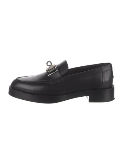 Pre-owned Hermes 2023 Hot Loafer Loafers In Black