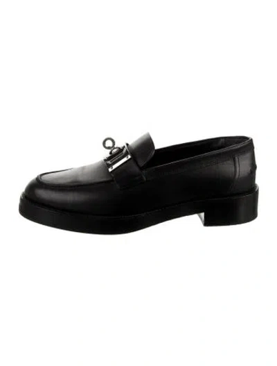 Pre-owned Hermes 2023 Hot Loafers Loafers In Black