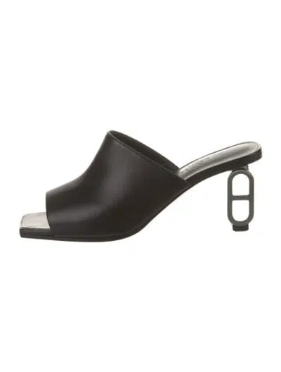 Pre-owned Hermes 2023 Iconique 60 Slides In Black