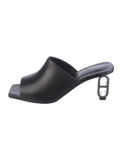 Pre-owned Hermes 2023 Iconique 60 Slides In Black