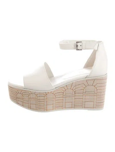 Pre-owned Hermes 2023 Illusion 35 Espadrilles In Neutral