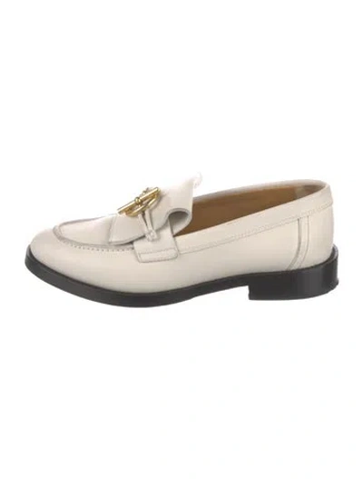 Pre-owned Hermes 2023 Impact Loafers In Neutral