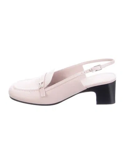 Pre-owned Hermes 2023 Infinie 50 Slingback Pumps In Pink