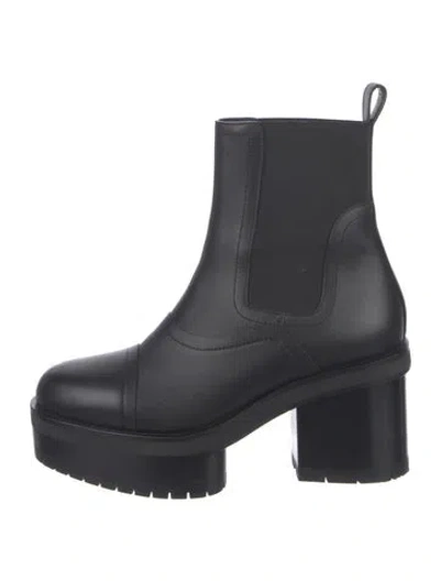 Pre-owned Hermes 2023 Isee 45 Chelsea Boots In Black