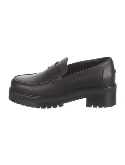 Pre-owned Hermes 2023 Klement Loafers In Black