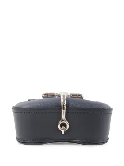 Pre-owned Hermes 2023 Mini Della Cavalleria Crossbody Bag In Blue