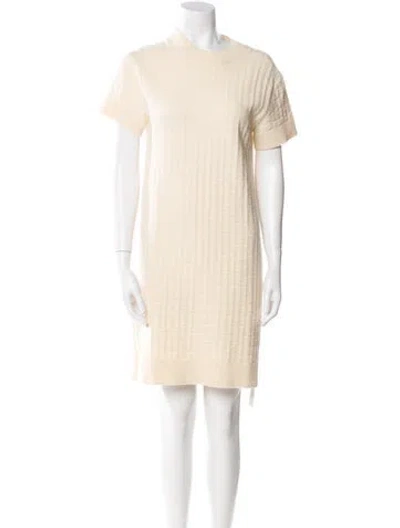 Pre-owned Hermes 2023 Mini Dress In Neutral