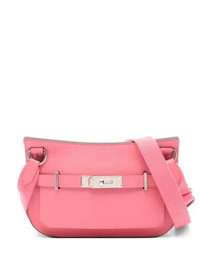 Pre-owned Hermes 2023 Mini Gypsiel Crossbody Bag In Pink