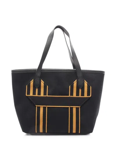 Pre-owned Hermes 2023 Mm Pure Sangle Tote Bag In Black