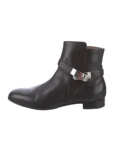 Pre-owned Hermes 2023 Neo Boots In Black