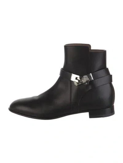Pre-owned Hermes 2023 Neo Riding Boots In Black