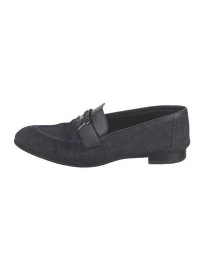 Pre-owned Hermes 2023 Royal Loafers In Blue