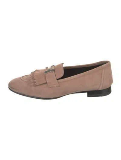 Pre-owned Hermes 2023 Royal Loafers In Neutral