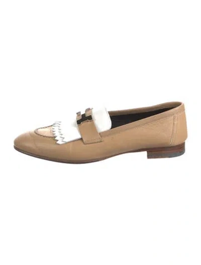 Pre-owned Hermes 2023 Royal Loafers In Neutral