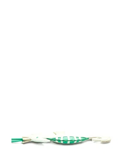 Pre-owned Hermes 2003 Seahorse Leather Charm In Neutral