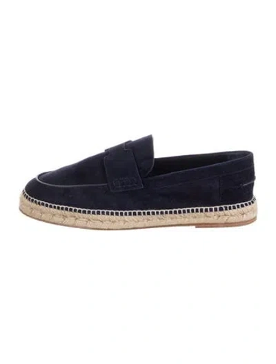 Pre-owned Hermes 2023 Trip Loafers In Blue