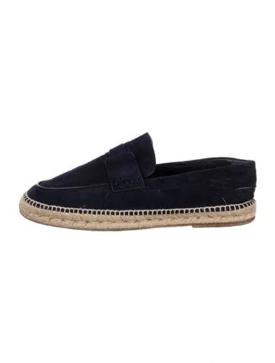 Pre-owned Hermes 2023 Trip Loafers In Blue