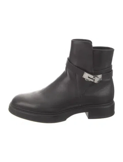 Pre-owned Hermes 2023 Veo Boots In Black