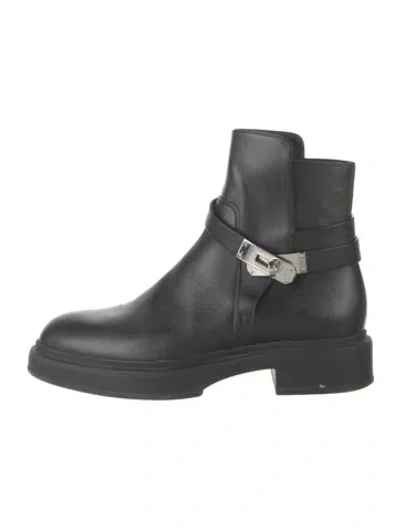 Pre-owned Hermes 2023 Veo Moto Boots In Black