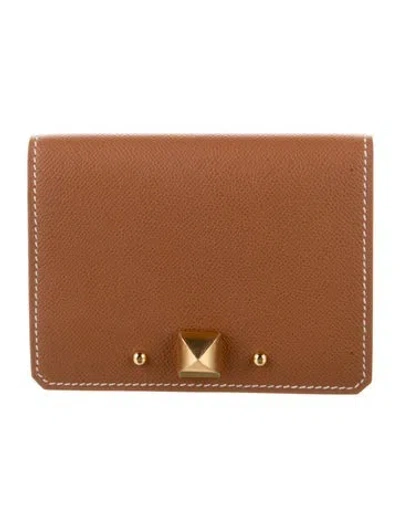 Pre-owned Hermes 2023 Wallet In Brown