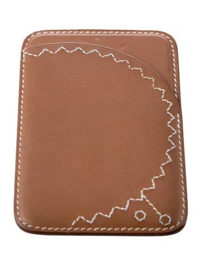 Pre-owned Hermes 2023 Wallet In Brown