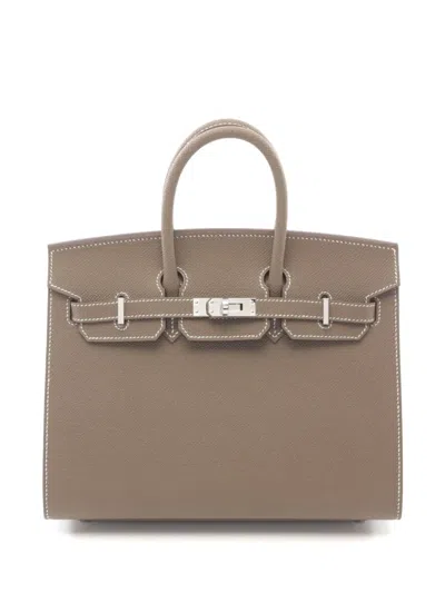 Pre-owned Hermes 2024 Birkin 25 Handbag In Brown
