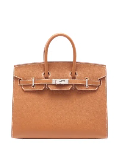 Pre-owned Hermes 2024 Birkin 25 Handbag In Brown