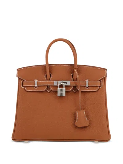 Pre-owned Hermes 2024 Birkin 25 Handbag In Brown