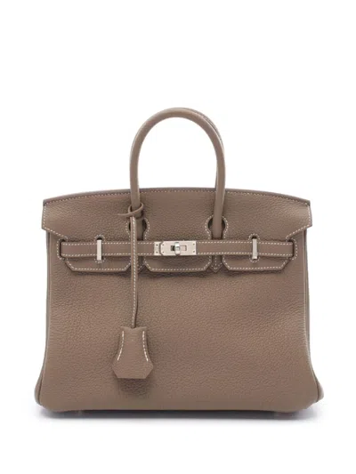 Pre-owned Hermes 2024 Birkin 25 Handbag In Brown
