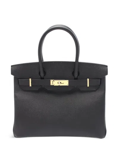 Pre-owned Hermes 2024 Birkin 30 Handbag In Black